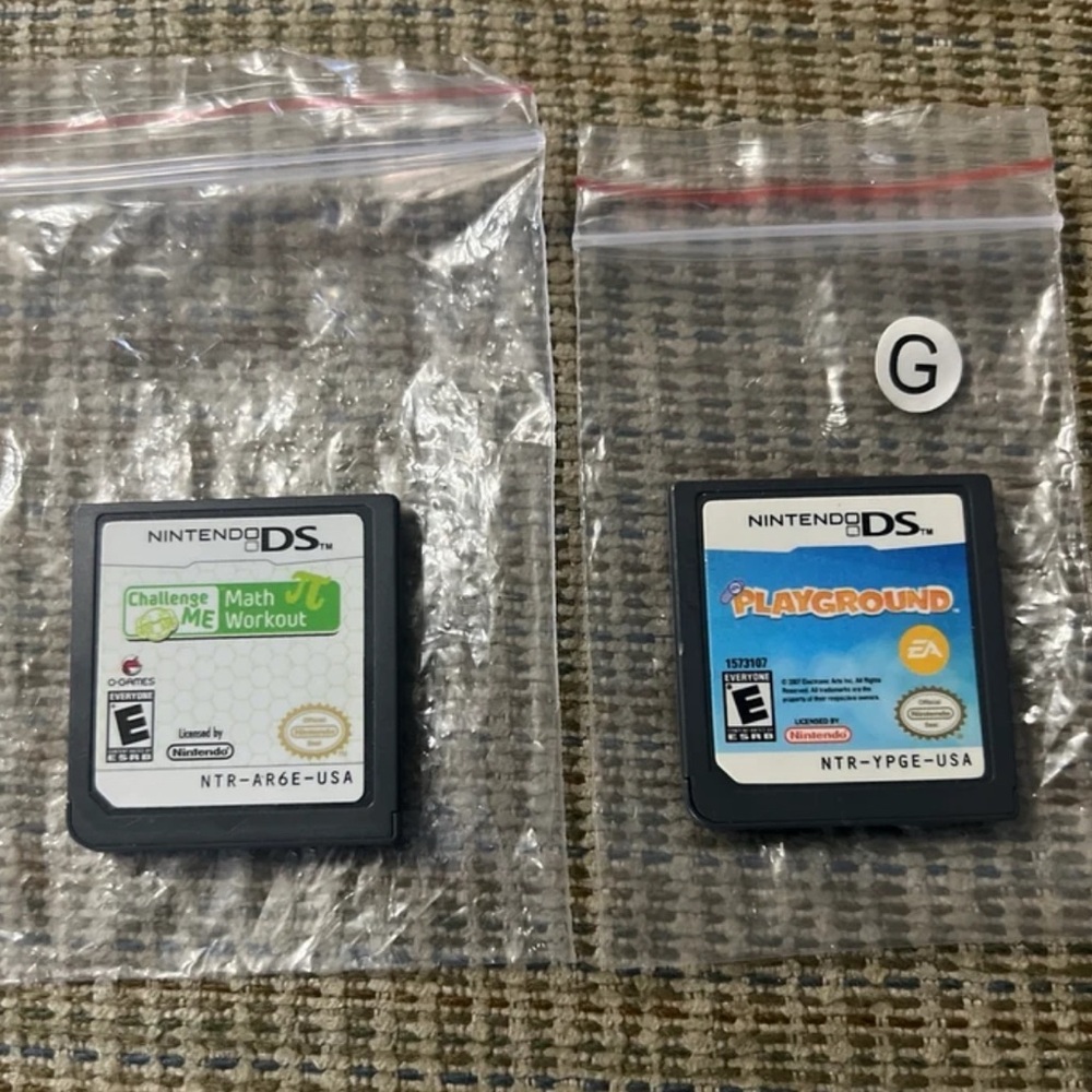 Nintendo DS Challenge me math workout
Nintendo DS Playground